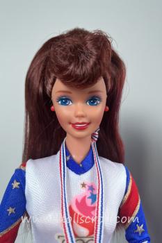 Mattel - Barbie - Olympic Gymnast - Auburn - Doll